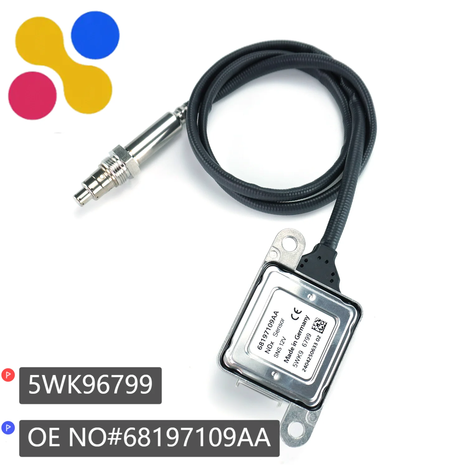 

68197109AA 5WK96799 New Nitrogen Oxygen NOx Sensor for CHRYSLER 2013-2015 Truck Parts for Dodge Ram 2500 3500 6.7L Diesel Engine