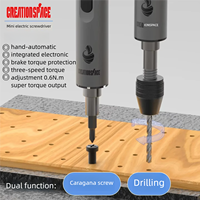 CreationSpace High Torque Mini Electric Screwdriver Set CS0702A