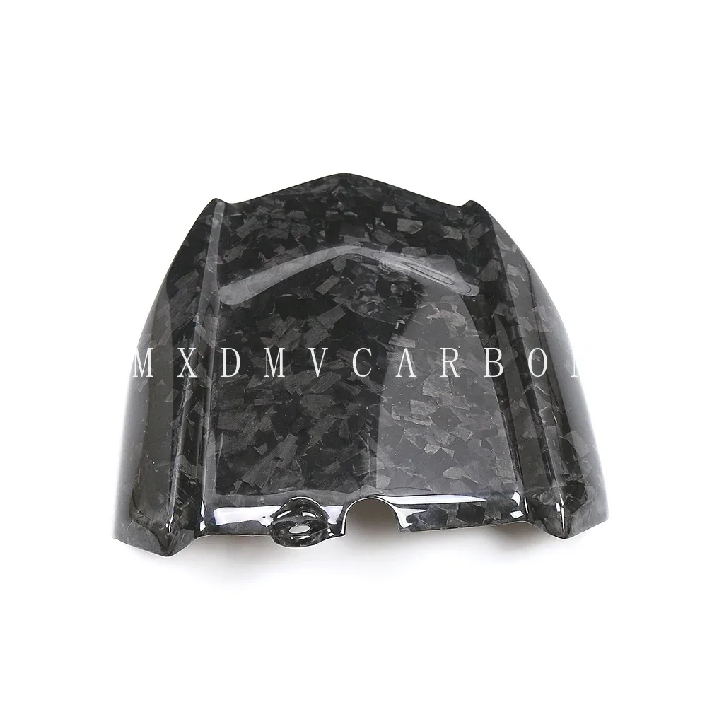 اكسسوارات الدراجات النارية 100% 3K ألياف الكربون الحاجز الخلفي قطعة من نسيج الحاضنة لياماها MT09 FZ09 XSR900 2013-2019 #4