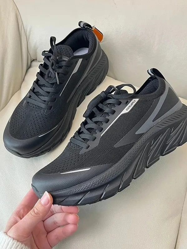 

High-End Men's Running Shoes Lightweight Anti-Slip Casual Sports Shoes Spring New Style Comfortable Breathable Fashionable