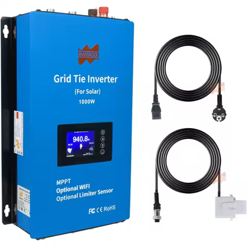 1000W Solar Grid-Tied Inverter with Auto-Switching for US 1/2 Phase Grid