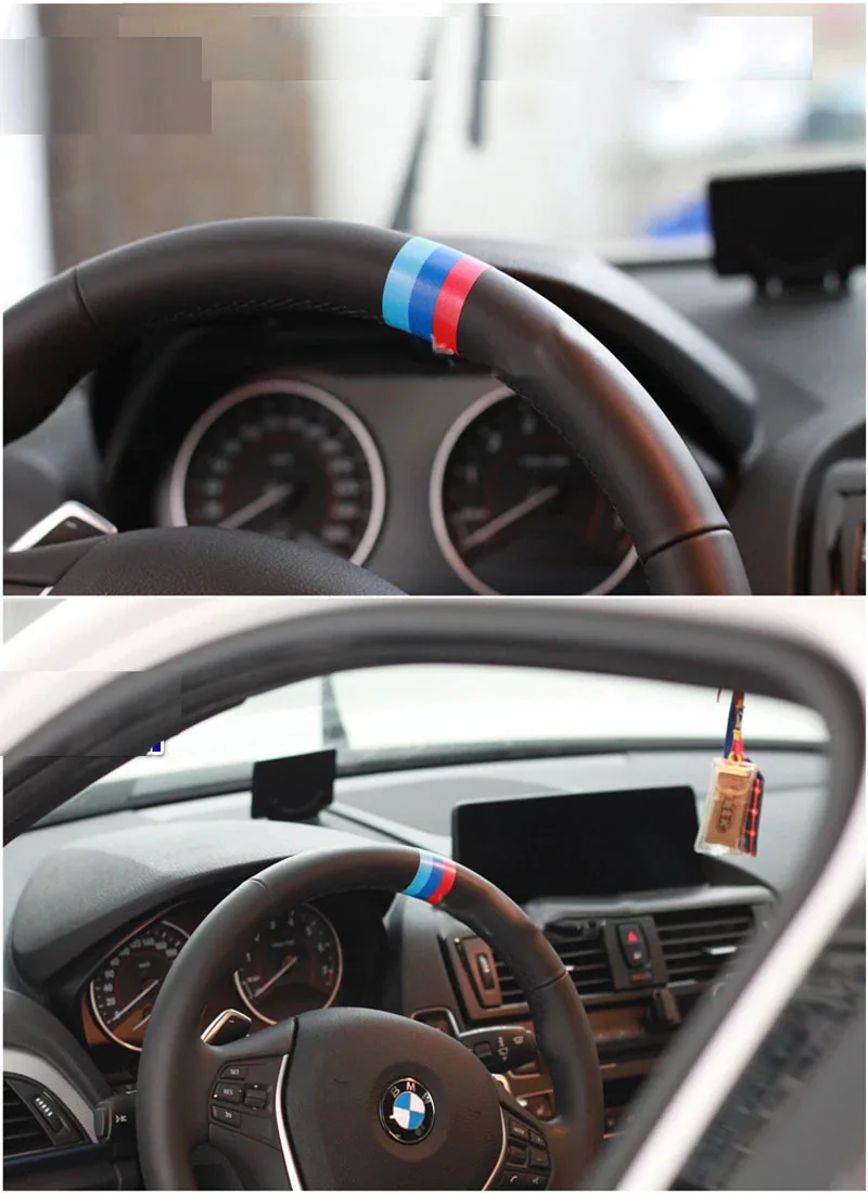 2Pcs M Power MPerformance Sticker For BMW E36 E46 E60 E90 320i 325 328 330 F30 F10 520 525 M3 M5 F20 E87 F47 E30 E39 X1 X3 X5