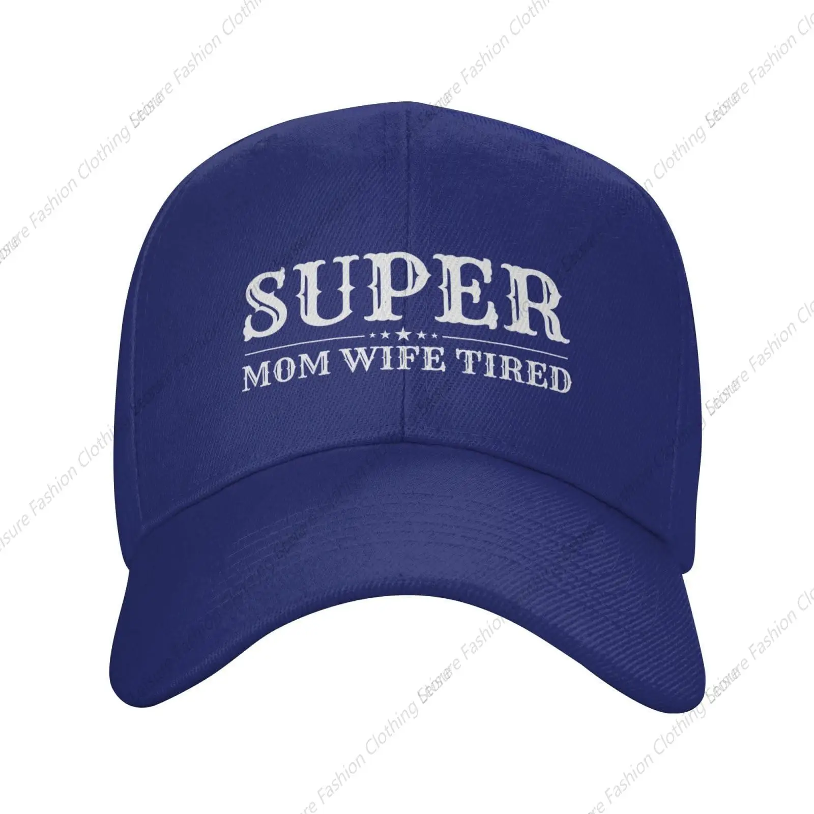 Supers Moms Super Wife Supers Tired Mother's Day Birthday Mom Mama from Daughter Son 2024 Trucker Hat Baseball Cap