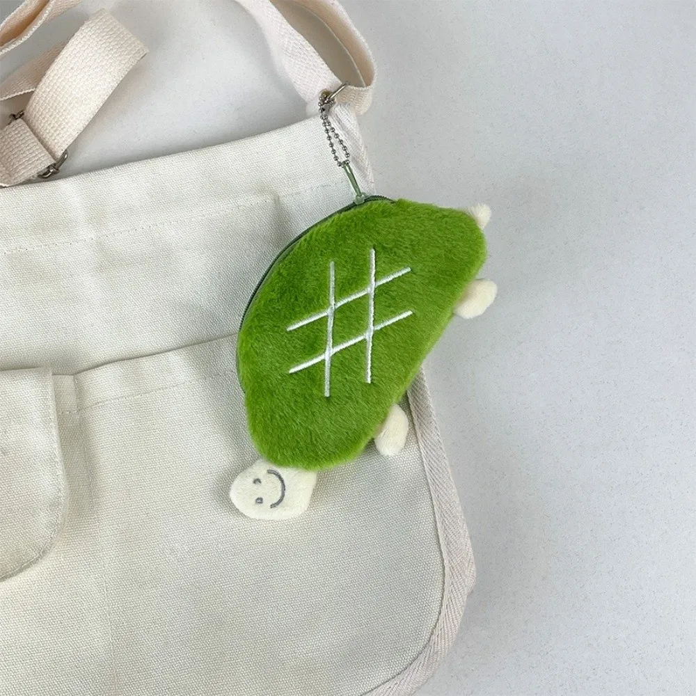 Kawaii Hanging Ornament Turtle Pouch Zipper Closure Mini Size Coin Bag Pendant Kawaii Style Pencil Case Bag Gift Giving