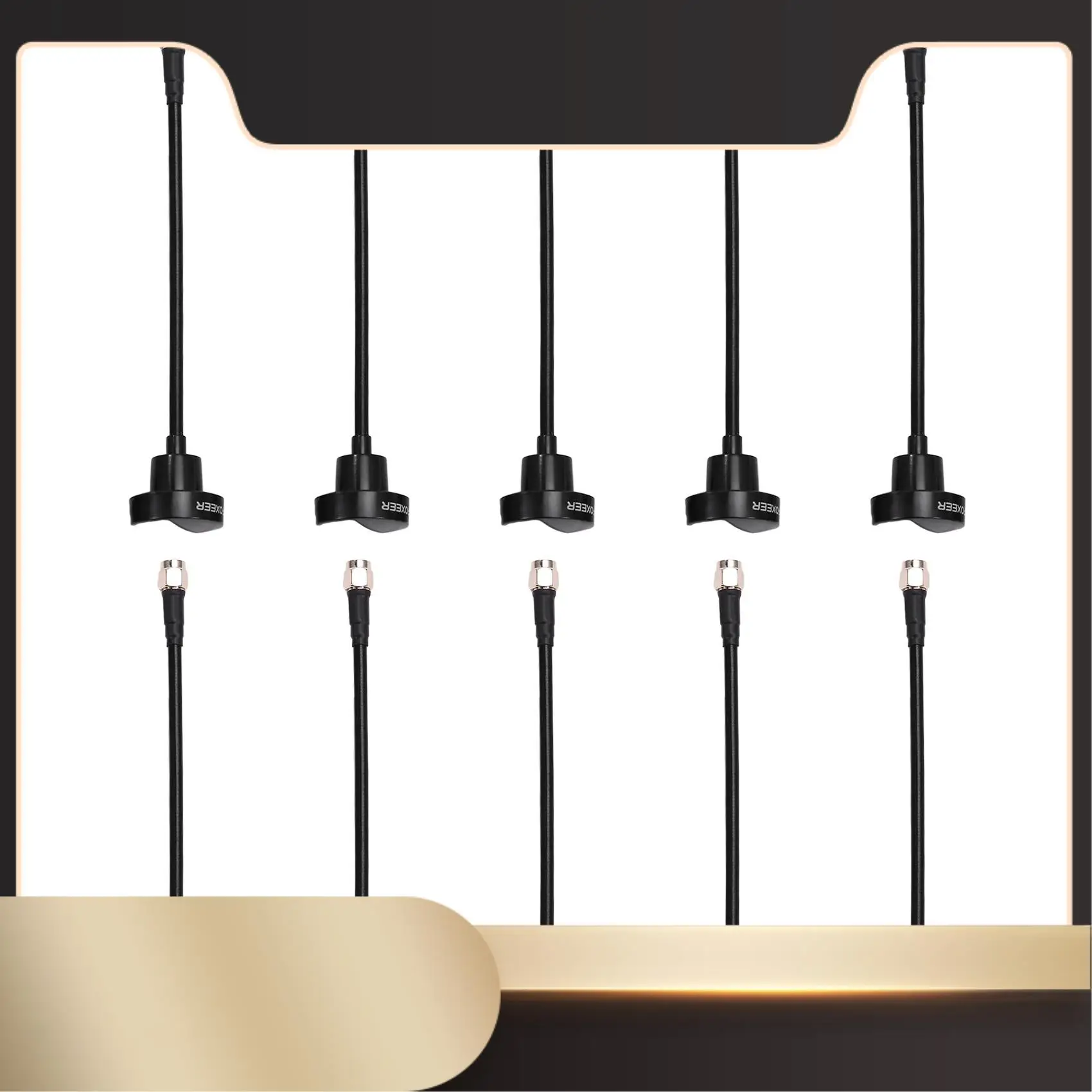 

FOXEER 10 шт. Pagoda PRO 150 мм 5,8 ГГц 3Dbi Omni FPV антенна RHCP SMA для RC Freestyle FPV Racing Drone VTX Goggles Diy Parts-N36R