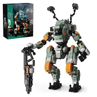 Moc Titanfalls BT-7274 Vanguard-class Titan Mecha Building Blocks Set Model Mech Warrior Mech-exoskeleton Robot Toys Kids Gifts
