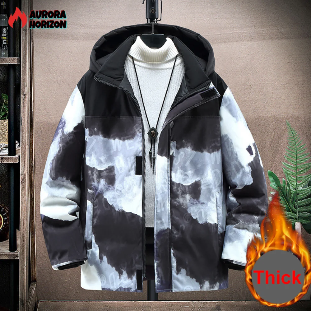 Zowang 12xl Plus Size Winterjas Heren Mode Verdikte Camouflage Jas Heren Parka Bovenkleding Mannelijke Grote Jassen