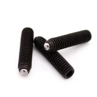 Tornillo hexagonal de acero de grado 12,9, Perno de bola de resorte Allen, émbolo, Grub, tornillo de juego, 1/5/20x, M3, M4, M5, M8, M10, M12, M16