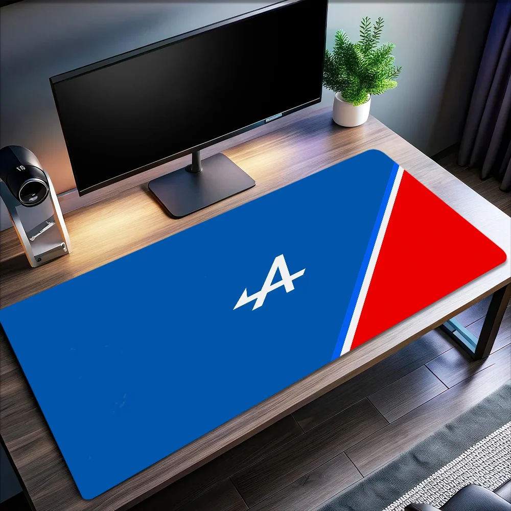 Mouse A-Alpine Pad Non-slip Lockedge Office T-Team Logo Student Gaming Thickened Large Writing Cushion F1 MousePad