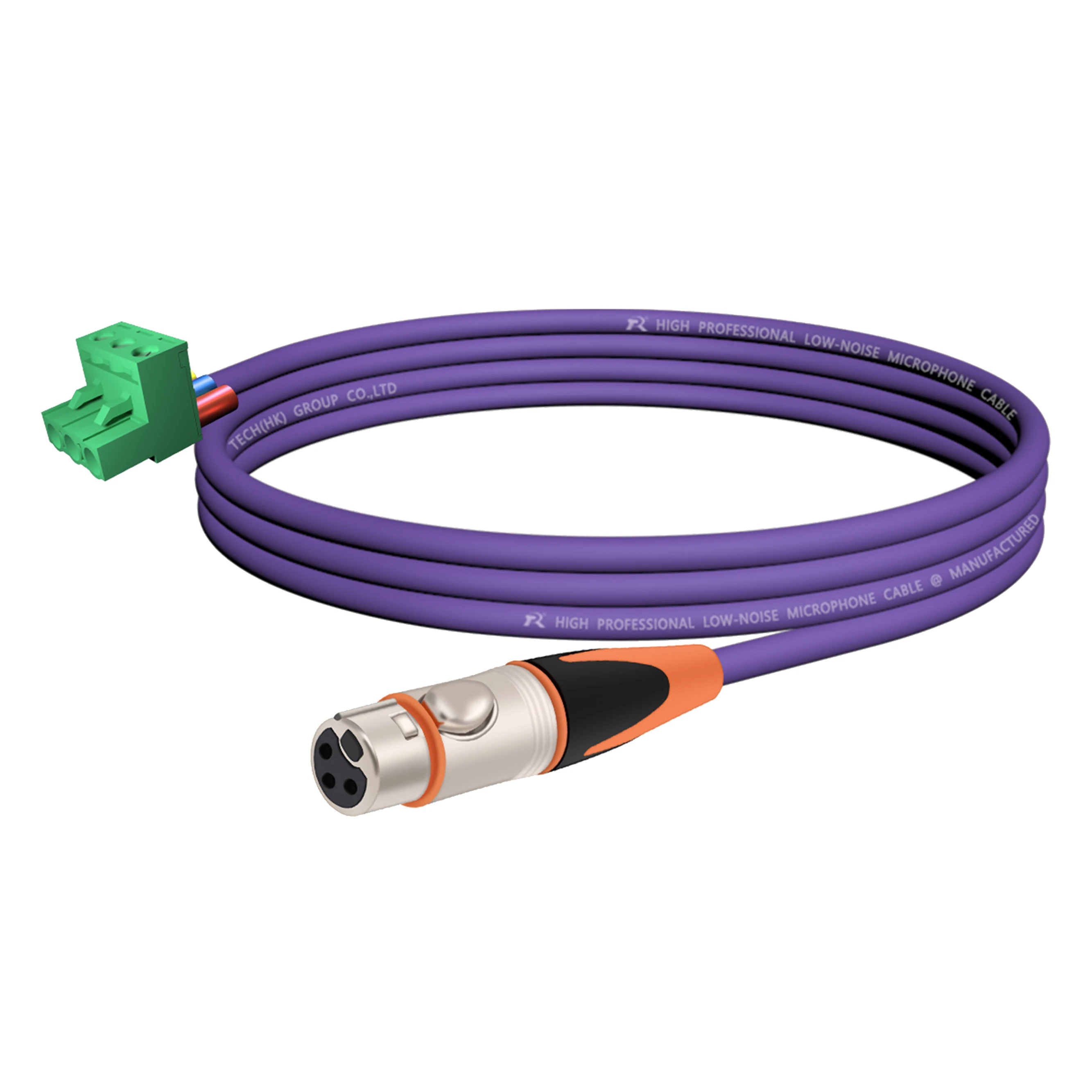XLR-Mikrofonkabel, 3-poliges M/F XLR-Kabel, Audioanschluss zu symmetrischem Mikrofonkabel, Adapter, Konverter, professionelle Verbindung für Studio, 1 Stück – Detail 8