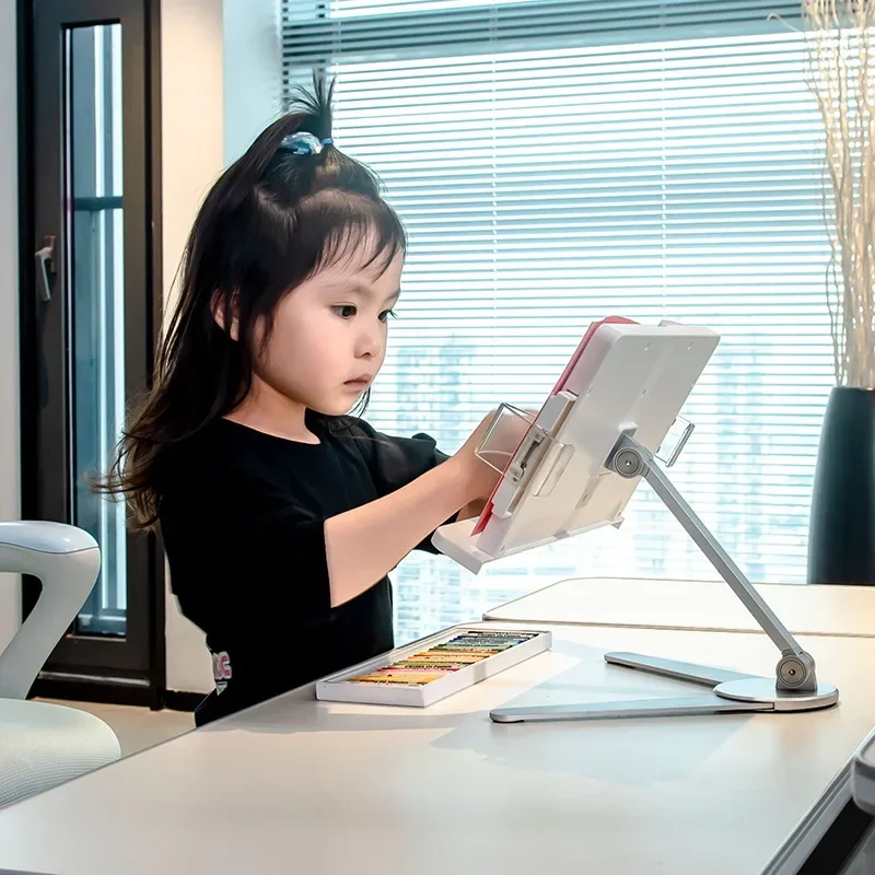 

Многофункциональная портативная подъемная рамка для чтения, фиксированный стол, плоская металлическая опорная рамка для чтения