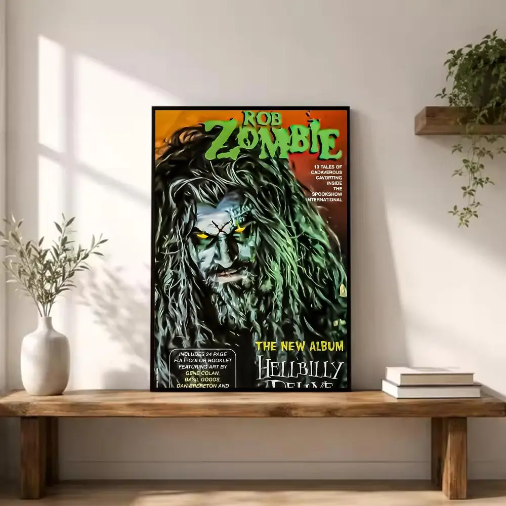 Musician Horror Director R-Rob Zombie Poster Luxury Modern Wall to Enhance Home Decor Space