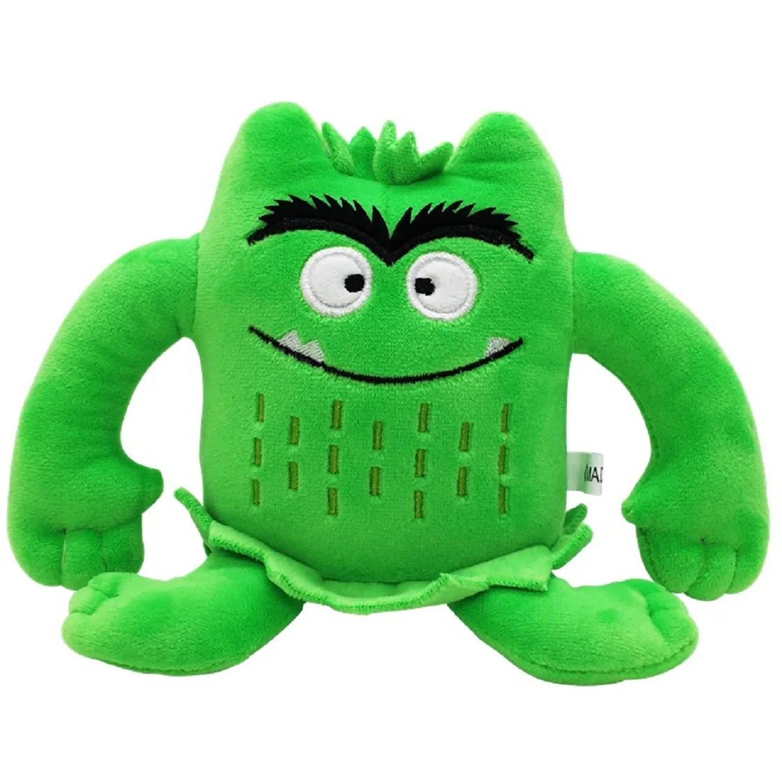 6 Stks/set 6 Kleuren Kawaii De Kleur Monster Pluche Pop Kinderen Monster Kleur Emotie Plushie Knuffel Voor Kinderen Verjaardagscadeaus