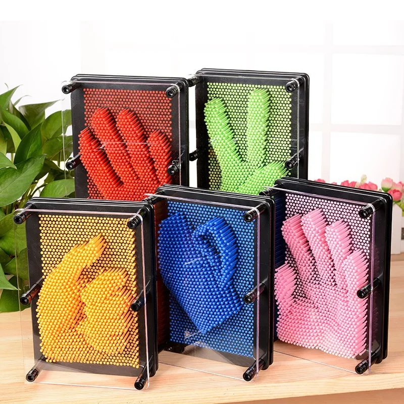 3D Clone Hand Model, Versatile Needle Drawing, Needle Drawing Ornaments, Creative Toys, Children's Day Gifts