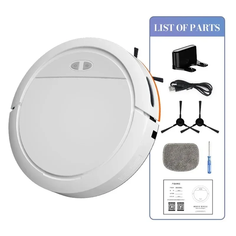 Household  Automatic Recharge Intelligent Sweeping Robot With Voice APP Control Fully Automatic Sweeping Suction Dragging