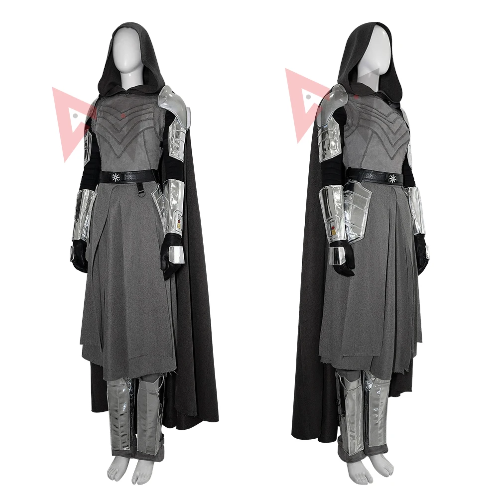 Nuovo film Ahsoka Shin Hati Costume Cosplay camicia pantaloni gilet Clost Armor Set per le donne su misura