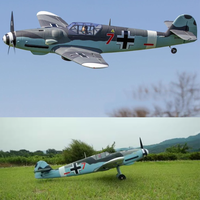 1.3m Like Real Machine Stock Dynam BF109 WWII  Electric Remote Control Model Fixed Wing Aircraft 4S Power Send to Friends