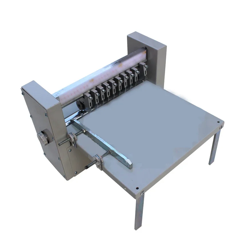 Adjustable speed ,pressure sensitive marker, slitting machine, electric indentation machine, line cutting machine line