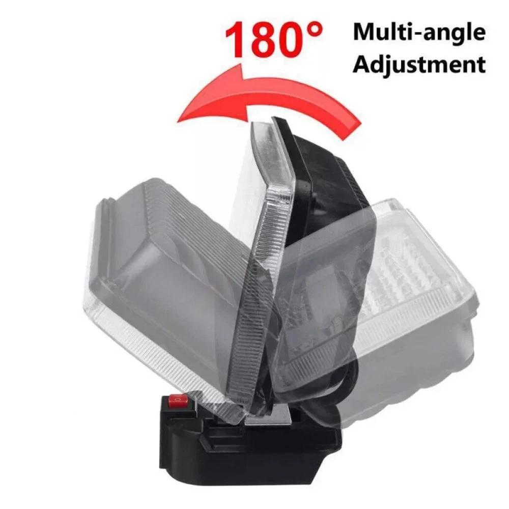 For Makita 18V Li-ion Battery LED Work Light Portable Emergency Flood Lamp 4/6/8 Inch Flashlight Camping Lamp