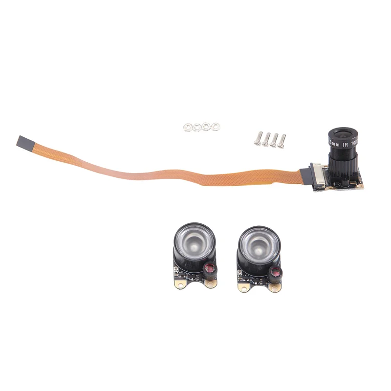 

Classy-Camera Module 1080P For Raspberry Pi 5/Zero/2W/W Day And Night Vision Adjustable Focus Module, OV5647 5MP 75° Viewing Ang