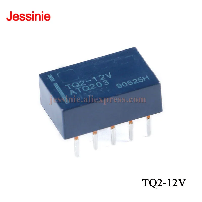 10Pcs/1pc Signal Relay 1A TQ2 5V 12V 24V TQ2-5V TQ2-12V TQ2-24V Relays 10 Feets Pins