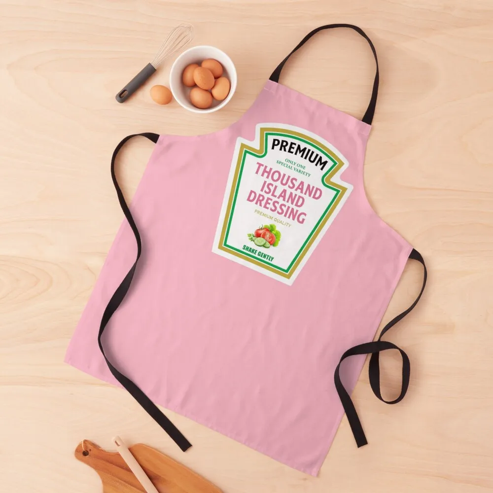 

Thousand Island Dressing Halloween 2023 Costume Family Group Matching Couple Ketchup Mustard Mayo Apron nail tech supplies Apron