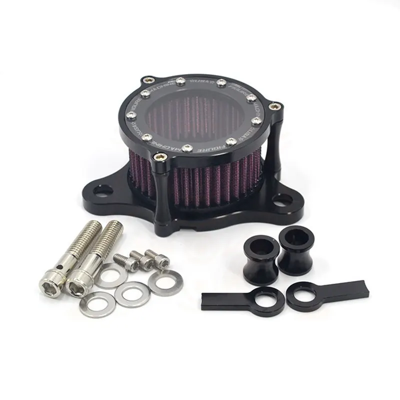 Motorcycle Air Filter CNC Air Cleaner Intake System Kit For Harley Sportster XL883 XL1200 Iron 883 48 72 1991-2023 Accessories