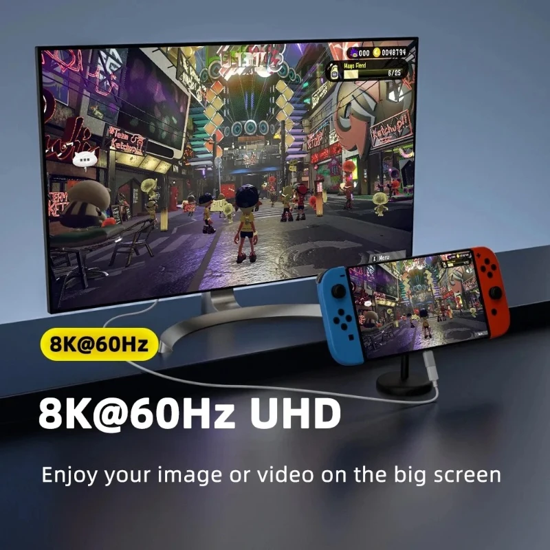 PD140W USB4.0 Type C to USB C Fast Charging Adapter Converter 40Gbps Data Sync Connector 8K@60Hz USB C OTG Adapter for MacBook