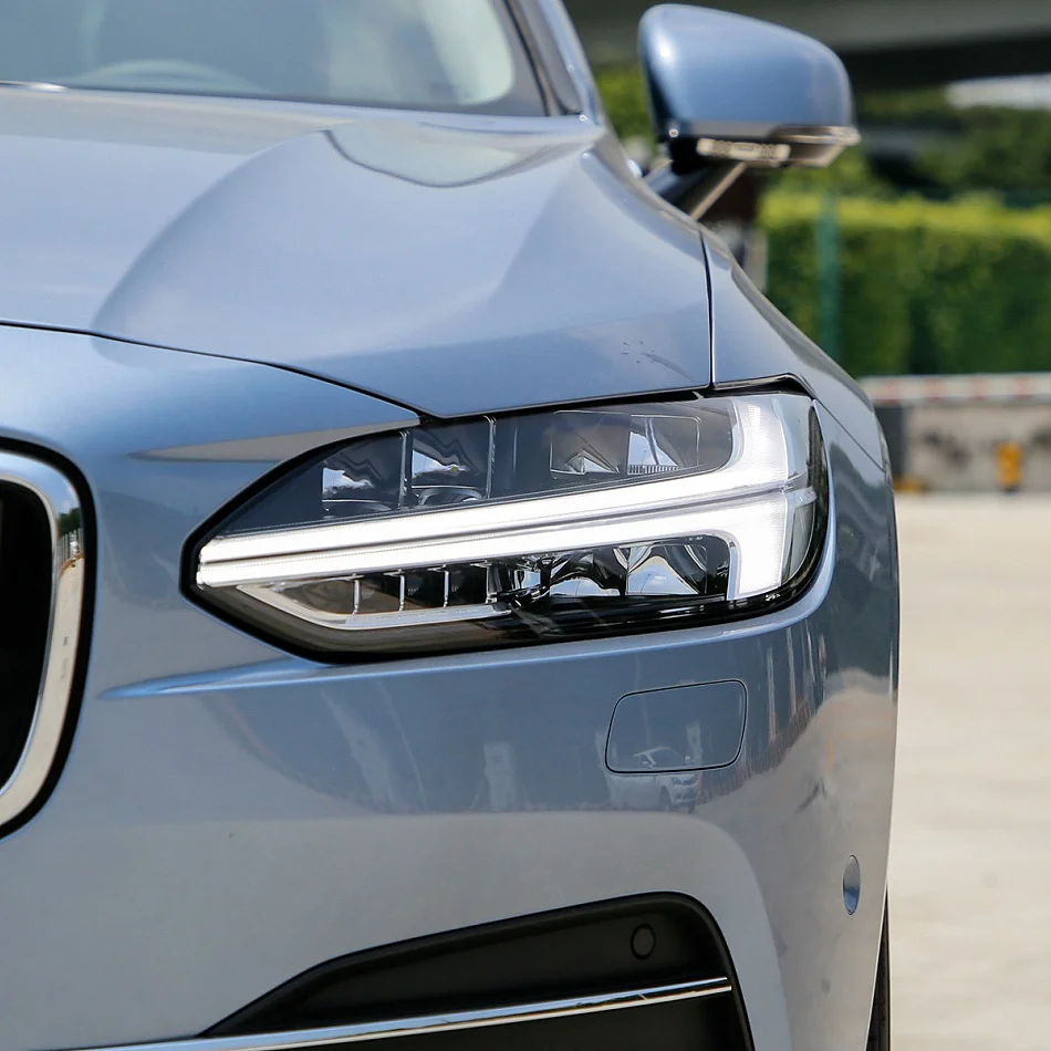 For Volvo S90 S90L 2016 2017 2018 2019 2020 2021 2022 Headlamps Lens Cover Transparent Lampshade Headlight Shell Plexiglass