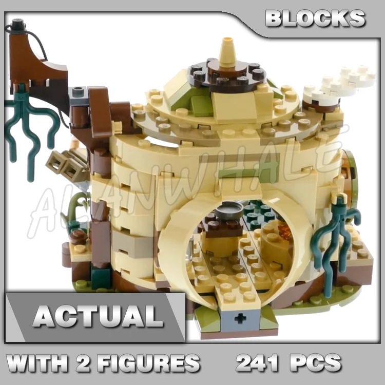 

241pcs Star Plan Master Hut Hideout Swamp Home Samurai Training Sections SY311 Building Blocks Toy Compatible With Model