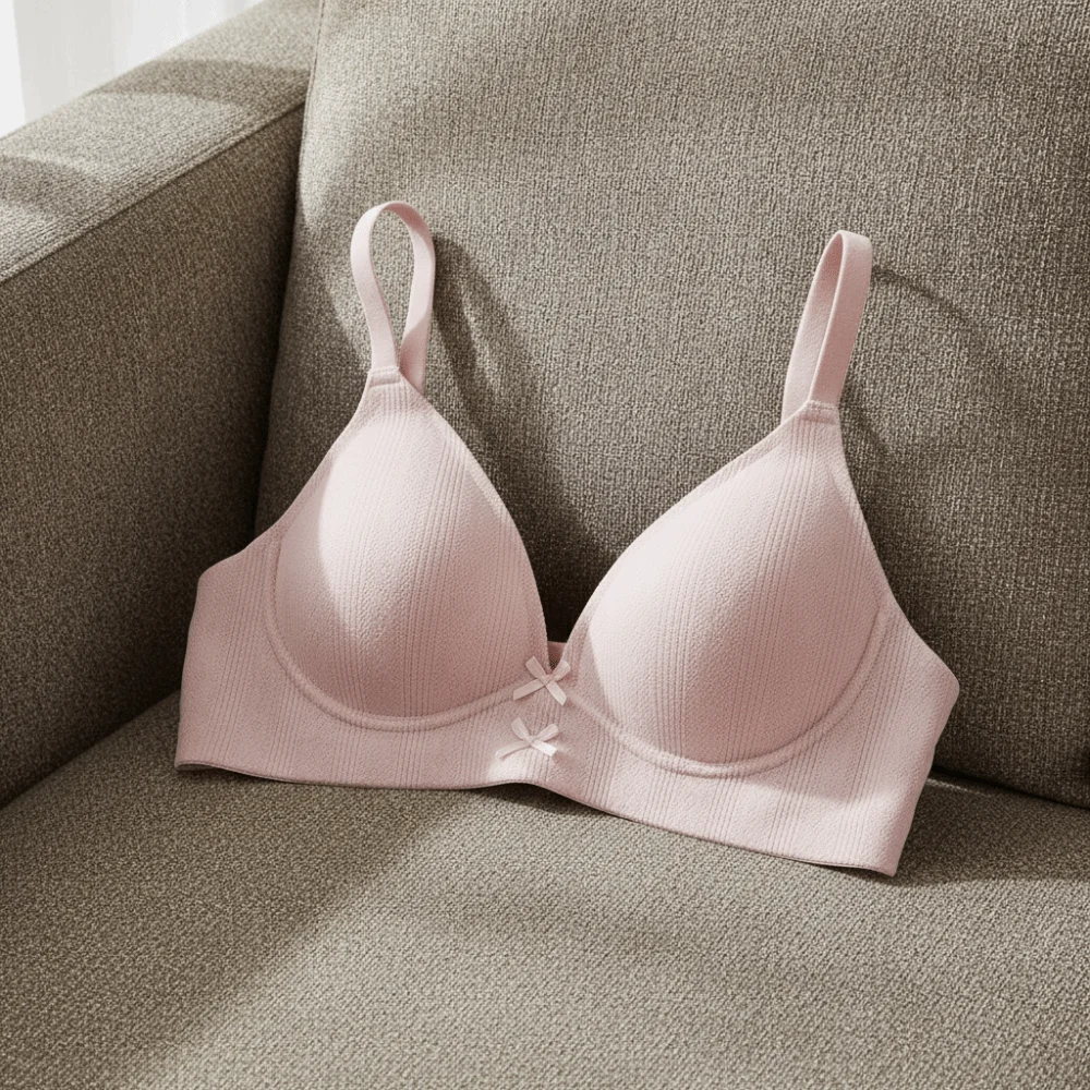 快適な薄型ワイヤレスディープVブラ、耐衝撃性、垂れ防止、プッ - Wirefree Bra Comfort のレビューと価格