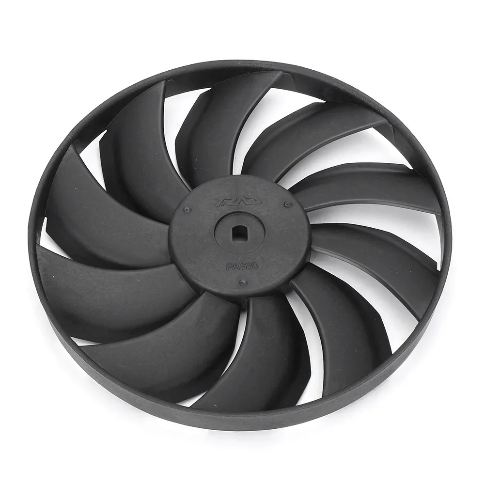 Motorcycle Engine Radiator Cooling Fan Blade for Kawasaki Ninja ZX6R ZX10R ZX-6R ZX-10R Spare Cooler Parts Accessories Black