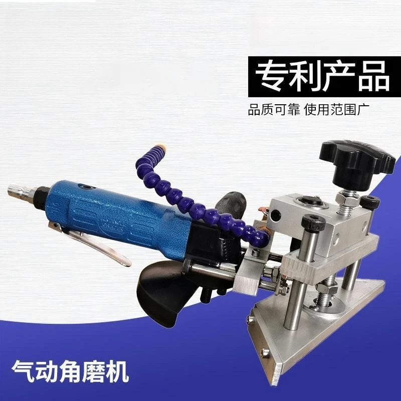 Manual Glass Edge Grinder Stone Ceramic Simple Portable Patented Product Pneumatic Chamfering Machine