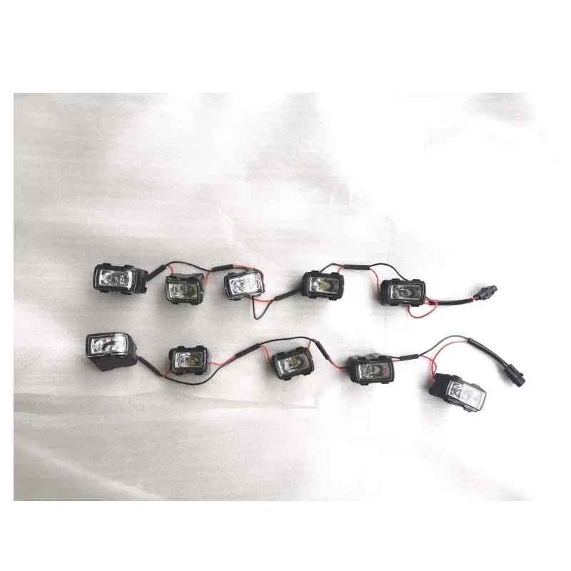 

Автомобильные светодиодные DRL дневные ходовые огни для Toyota Land Cruiser Prado 2700 10-17 с желтым указателем поворота