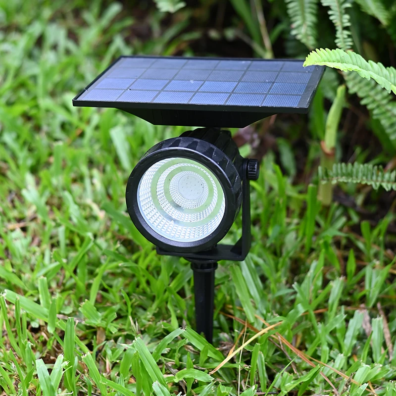 5W Solar Lights Outdoor Waterproof 56 LED 3 Lighting Modes Solar Powered Garden Yard Solar Lamp for Outside Landscape 6/2PCS