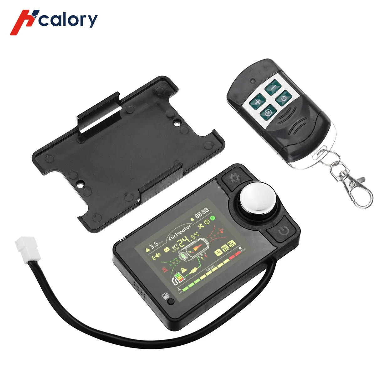 Hcalory-interruptor LCD bluetooth y Control remoto, accesorios de calentador de estacionamiento para modelos de voltaje Universal de 12V y 24V