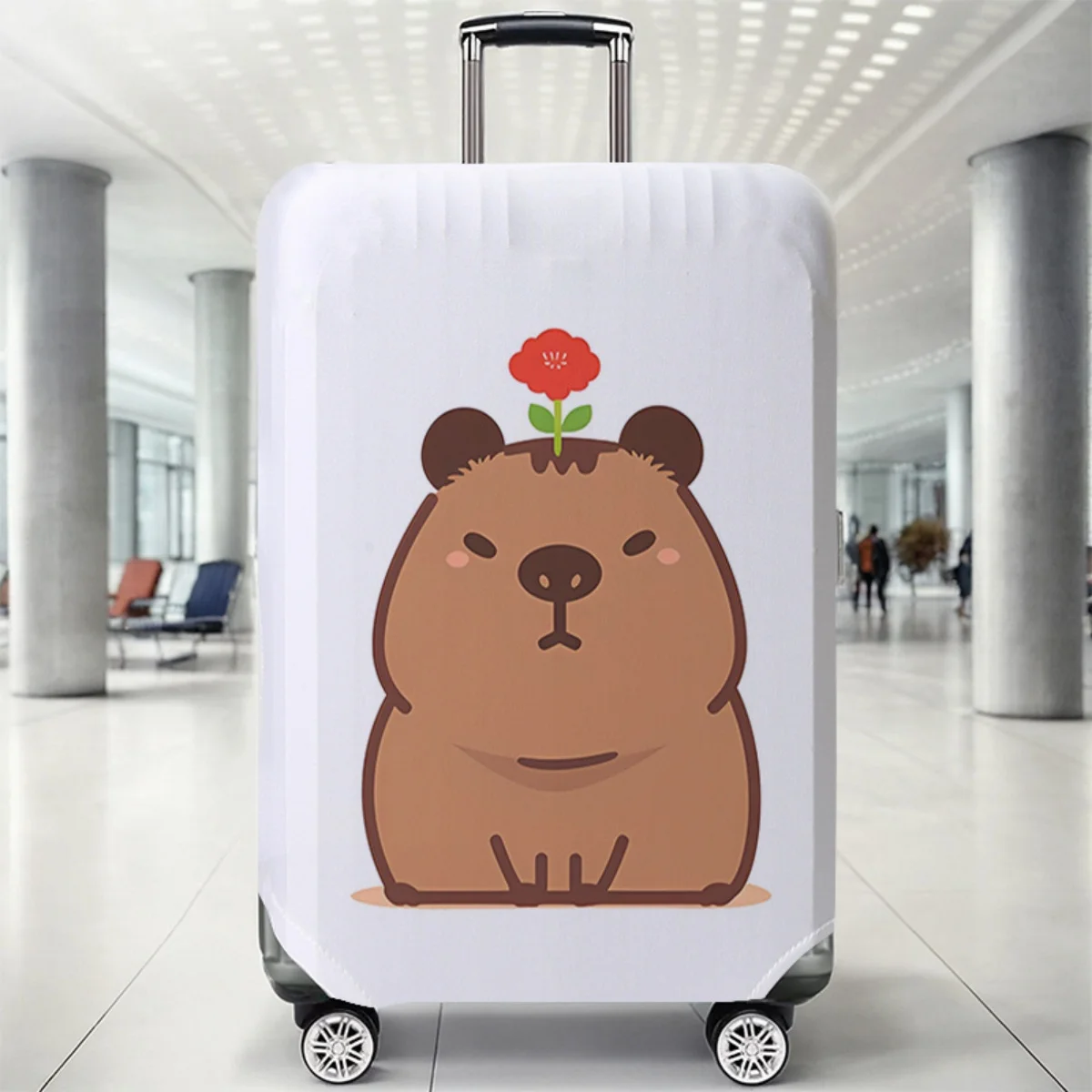 

Защитный чехол для багажа, эластичный, водонепроницаемый, пылезащитный, для чемодана 18-32 дюймов, дорожные аксессуары