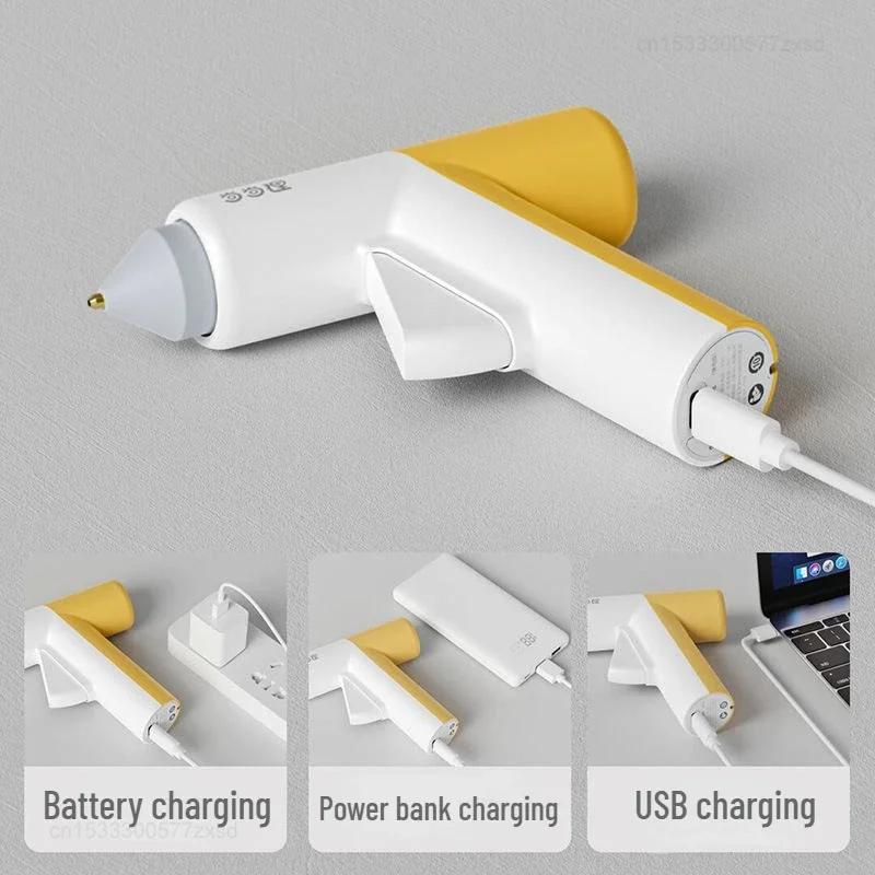 Xiaomi Wireless Hot Melt Glue Gun Rechargeable Hot Melt Gun Heat Electric Hot Gun for Car Dent Removal DIY Repair Tools