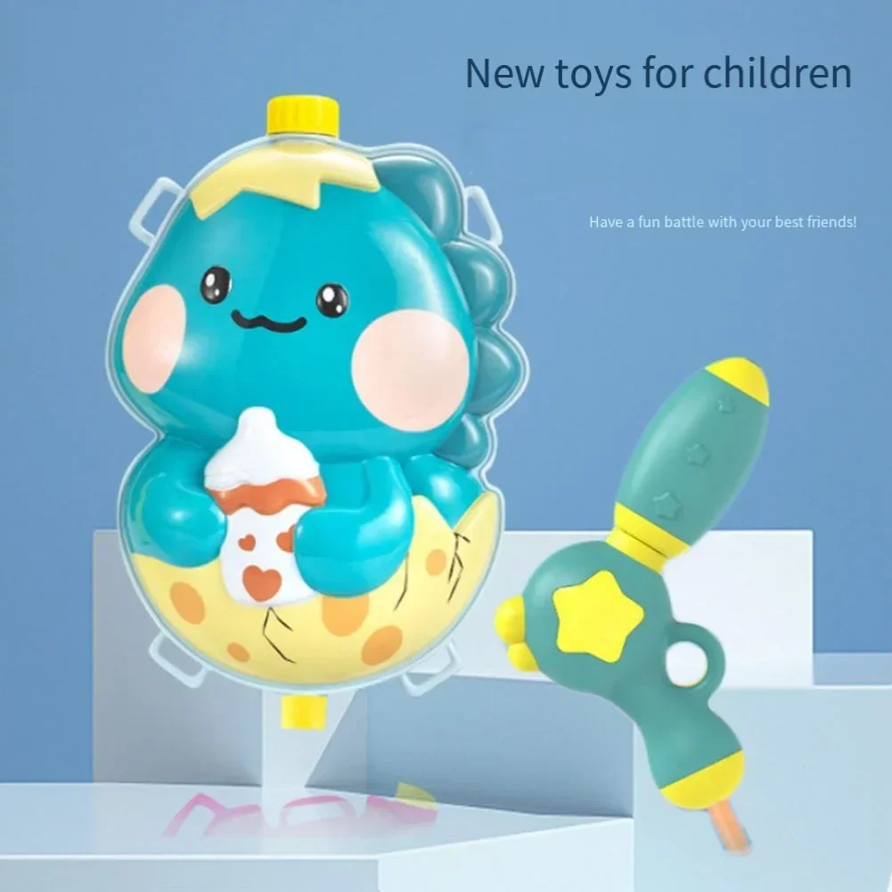 1900ml Summer Child Backpack Water Toy Pull-out Beach Water Toy Interactive Water Spray Outdoor Pool Gifts Water Playing Toys