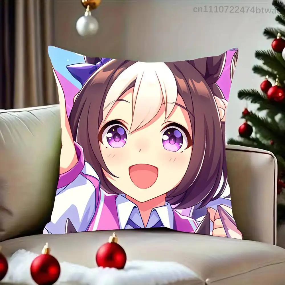 U-Umamusume Special Week Pillowcases Cute Funny Pillow Case For Wedding Party Home Decor Comfy Pillow Cove