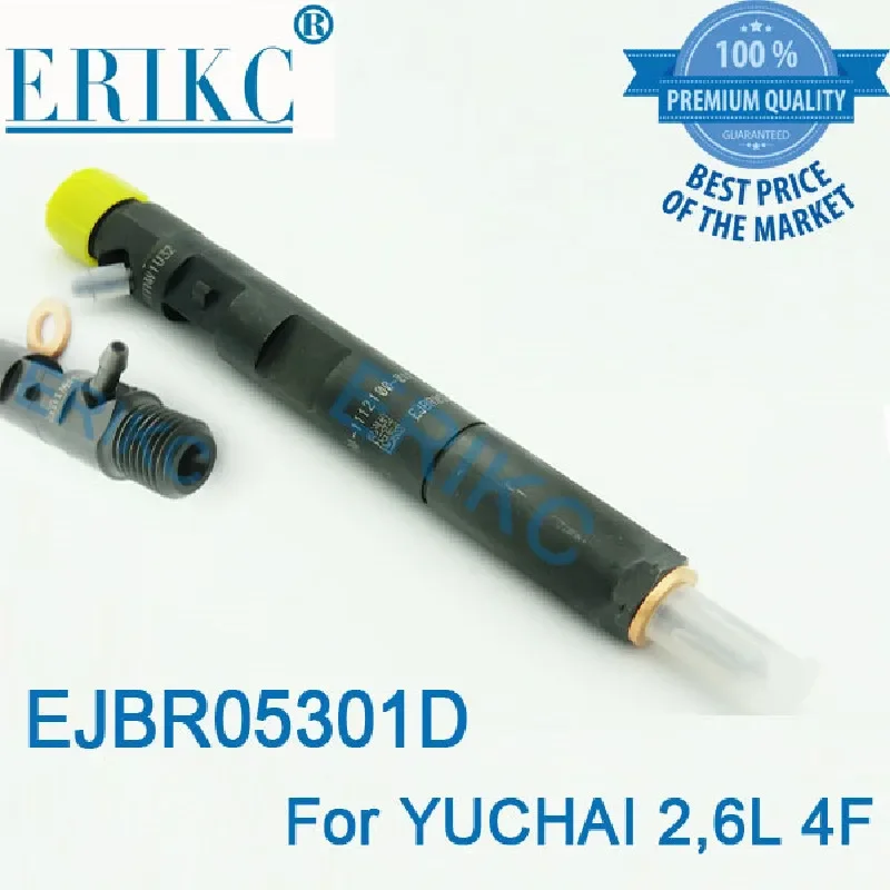 

5301D ERIKC Diesel EJBR05301D New Diesel Fuel Injector Set Parts Complete Injector EJB R05301D for YUCHAI ENGINE YC4F-2008