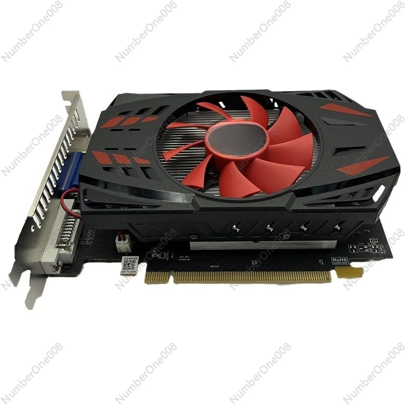 4GB GDDR5 Graphics Card, Multi Monitor Gaming GPU for Desktop, Dual Screen Upgrade Card for Older PCs & LOL