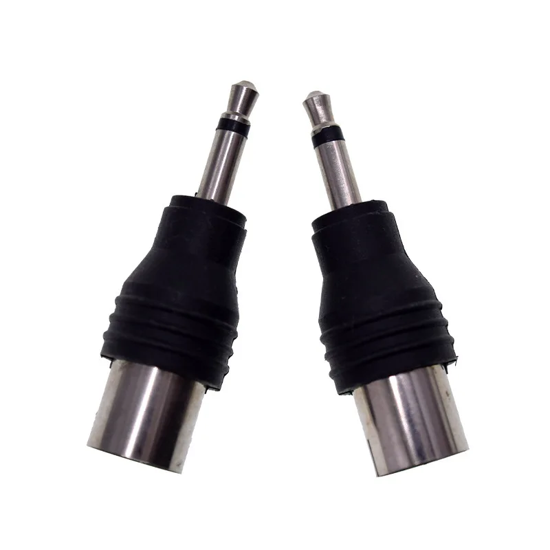 FOLilTV-Adaptateur d\'antenne TRS vers IEC, convertisseur femelle, fiche mâle mono, 9.5mm 600 à 3.5mm
