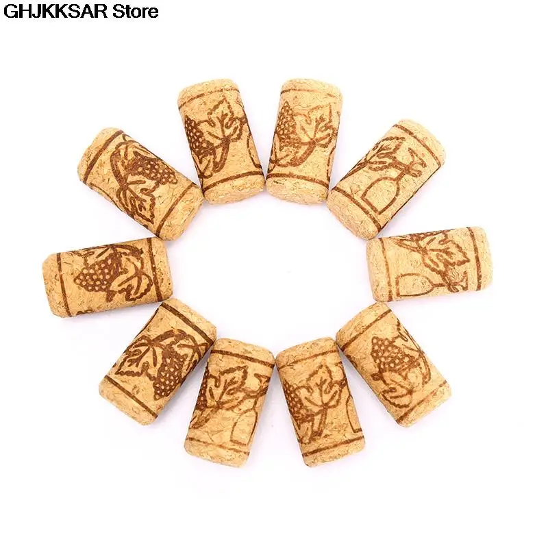 10 قطعة سدادة الفلين النبيذ قابلة لإعادة الاستخدام وظيفية المحمولة ختم زجاجة النبيذ سدادة لزجاجة أدوات البار اكسسوارات المطبخ