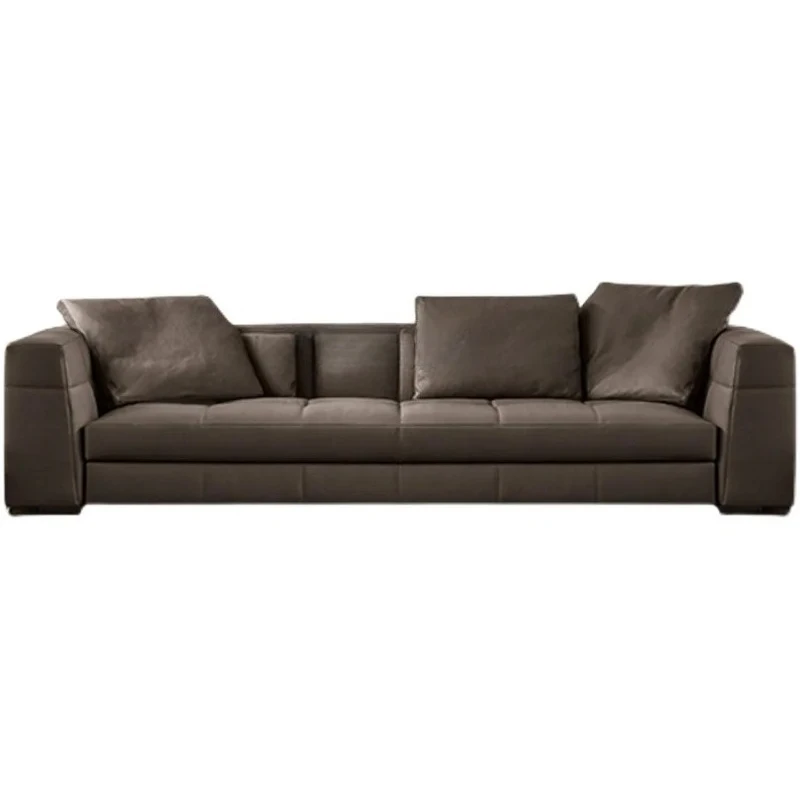 

light luxury cotton and linen technology cloth fabric sofa, large and small apartment, modern straight row combination