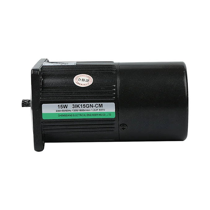 자동 조립 LVD CE 1500RPM 보증을 위한 15W 3IK15GN-CM 가역 속도 모터 14dB 소음 양방향