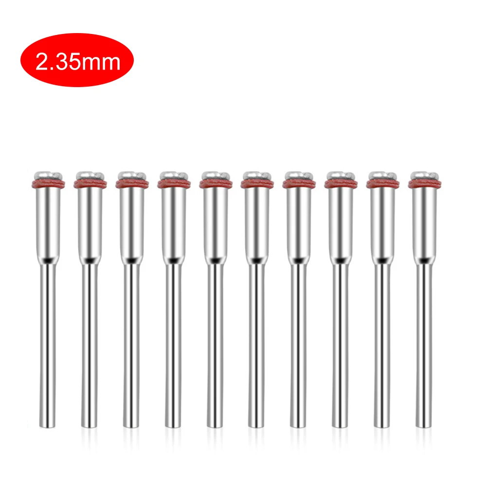 10Pcs For Dremel Accessories 3mm Miniature Clamping Connecting Lever Polishing Wheel Mandrel Cutting Wheel Holder for Rotary