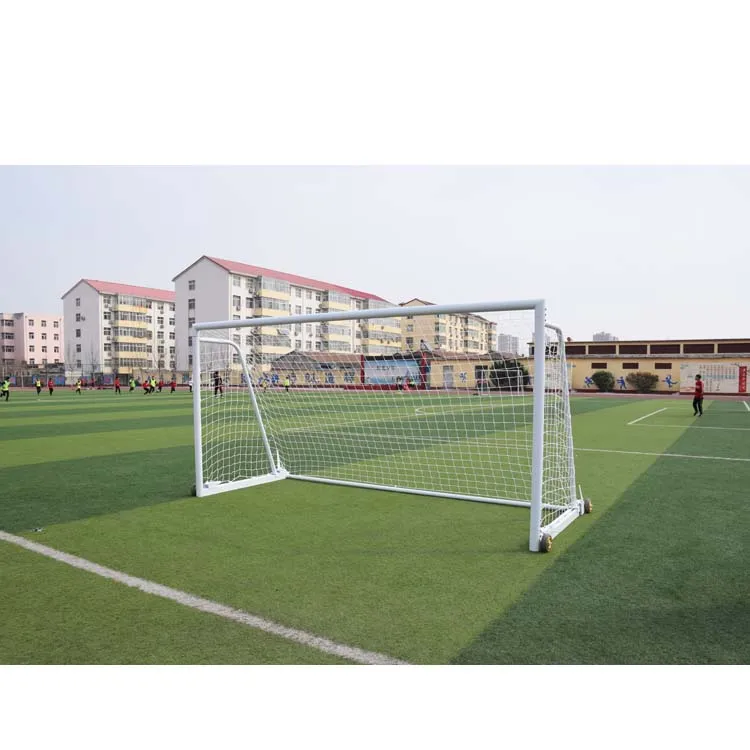 Porta de fútbol profesional plegable, individual o par, perfecta, con marco resistente y resistente