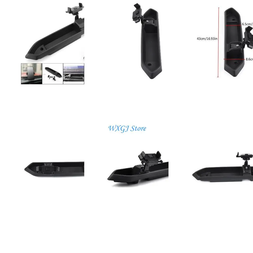 

37JE Multi-Mount Phone Holder Stoage Tray Box 2 in 1 for JL 2018-19