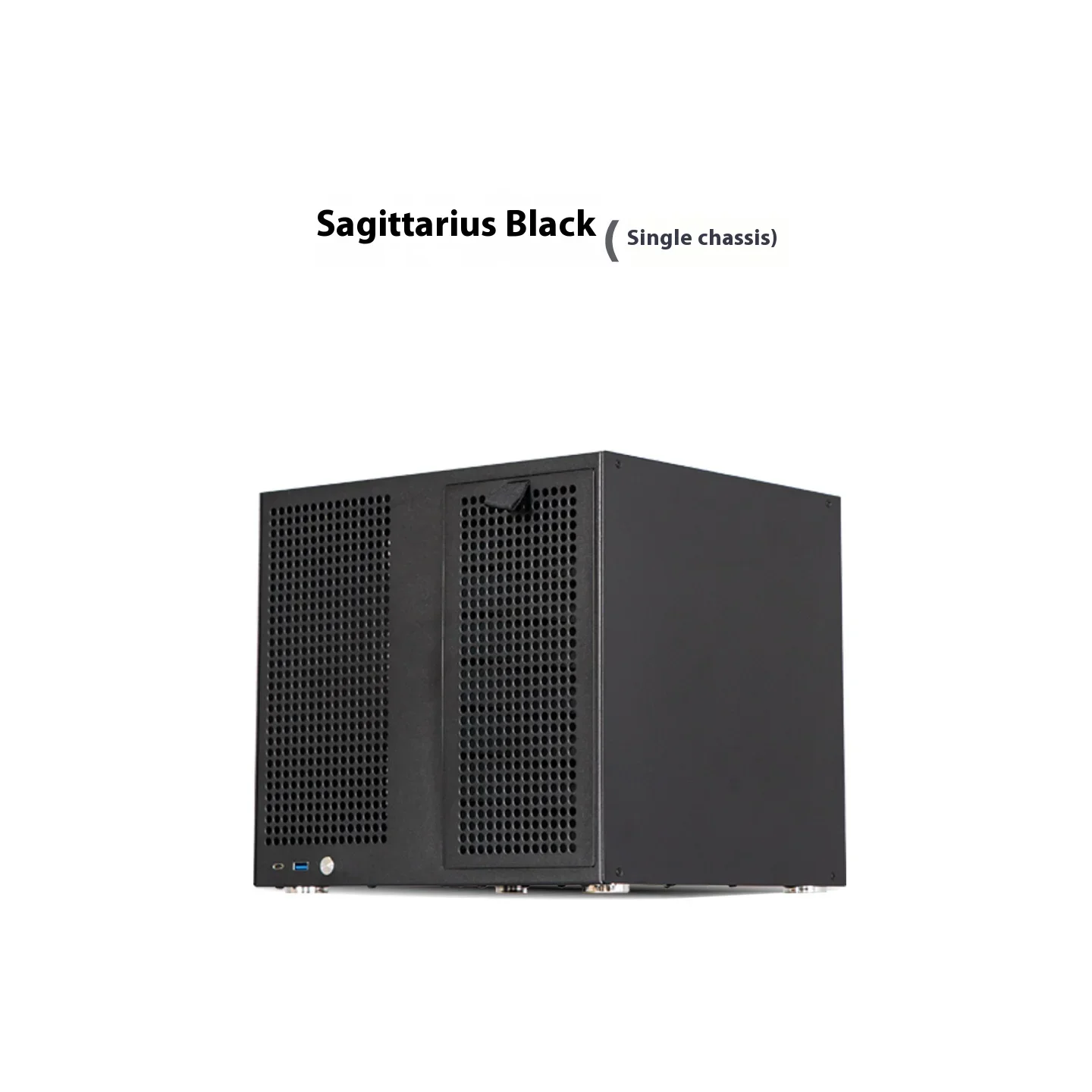 Sagittarius 8-bay NAS-computerchassis met ATX-voeding, MATX-moederbord, PCIE op volledige hoogte, 21,8L